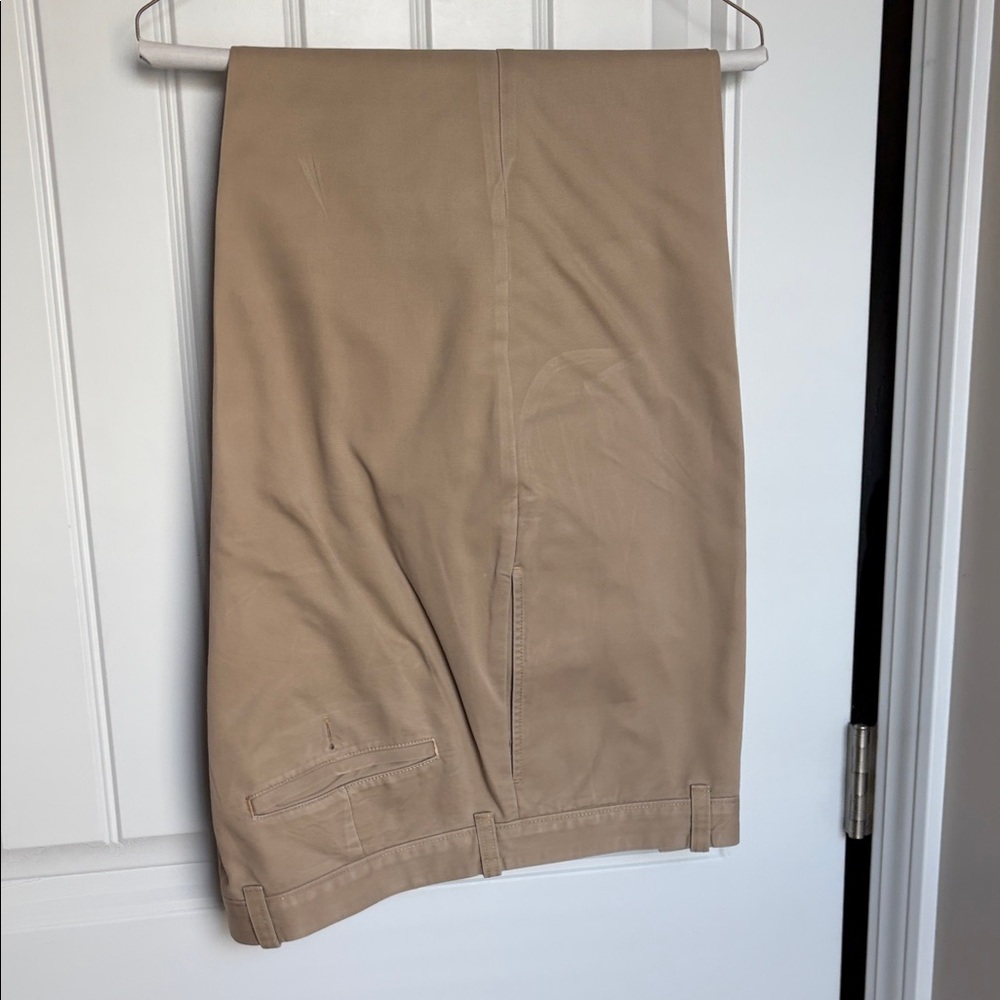 J. Crew Men's Tan Essential Chinos 36/32